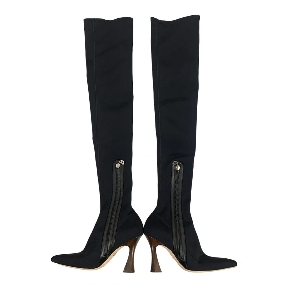 Brother Vellies Brandy Over The knee heel Boots Size 9